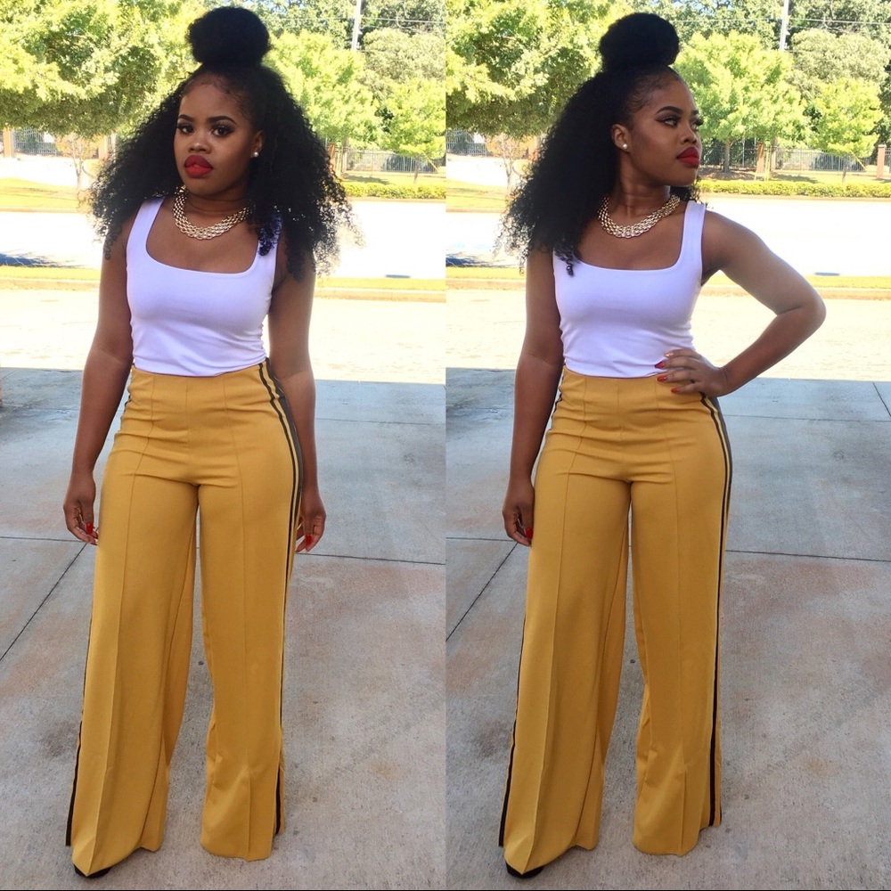Zara wide leg pants